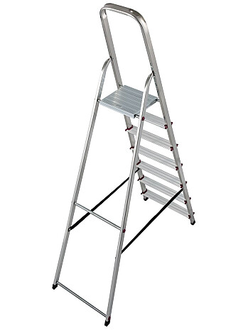 KRAUSE CORDA drabina aluminiowa wolnostojąca 7 stopni